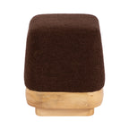 Sabri Square Ottoman Fabric and Wood