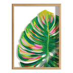 Blake Monstera Framed Printed Art by Jessi Raulet of Ettavee