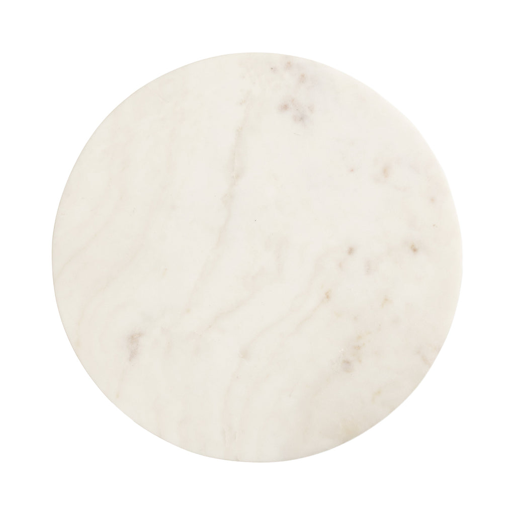 Engles Adjustable Marble Table and Plant Stand