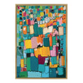 Sylvie Afternoon Delight Framed Canvas by Leah Nadeau