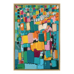 Sylvie Afternoon Delight Framed Canvas by Leah Nadeau