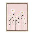 Sylvie Daisies Framed Canvas by Duchess Plum