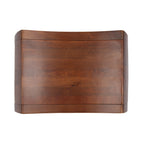Loviisa Wood Ottoman and Vanity Stool