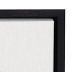 Sylvie Horizontal Hockey Stick And Puck Portrait Framed Canvas, Black 18x24