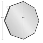 Rhodes Modern Octagon Mirror