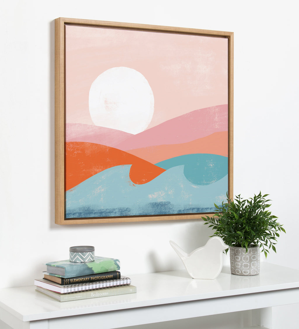 Sylvie Endless Summer Framed Canvas by Kate Aurelia Holloway