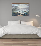 Sylvie Moonlight Becomes You Framed Canvas by Nel Whatmore