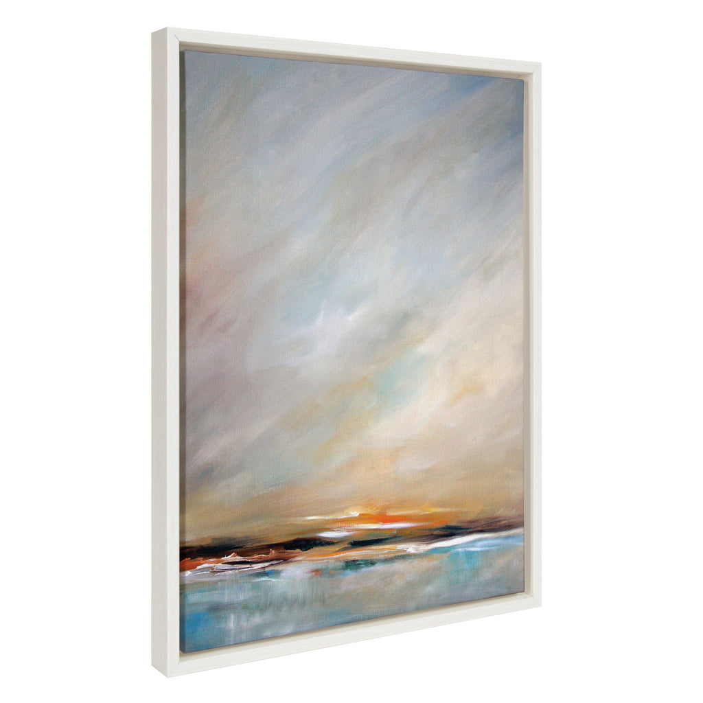 Sylvie Day's End Framed Canvas by Mary Sparrow