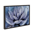 Sylvie Violet Cactus Framed Canvas by Amy Peterson