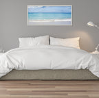Sylvie I Want to go Back Framed Canvas by Vidal Hernandez