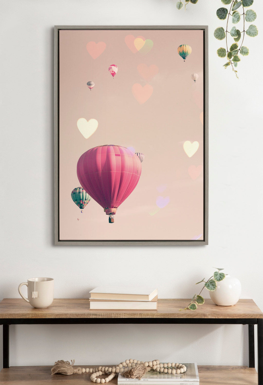 Sylvie A Little Patience Framed Canvas by Caroline Mint