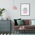 Sylvie Beachbound and Down Framed Canvas by Rachel Bolgov