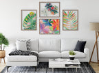 Blake Monstera Framed Printed Art by Jessi Raulet of Ettavee