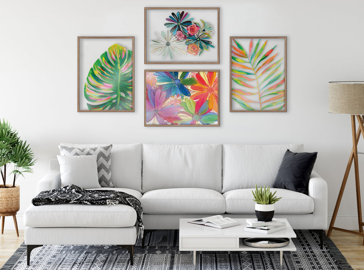 Blake Monstera Framed Printed Art by Jessi Raulet of Ettavee
