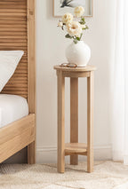 Foxford Round Wood Side Table
