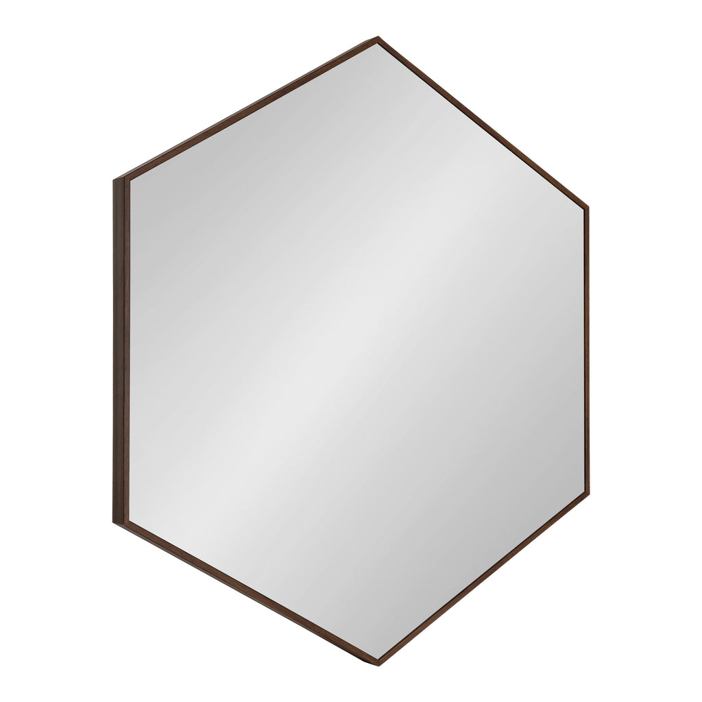 Rhodes Framed Hexagon Wall Mirror