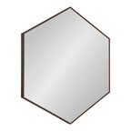 Rhodes Framed Hexagon Wall Mirror
