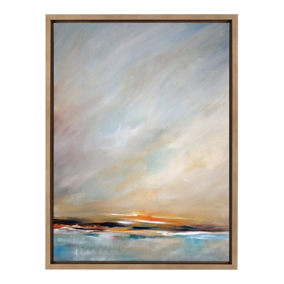 Sylvie Day's End Framed Canvas by Mary Sparrow