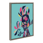 Sylvie Cockatoo Framed Canvas by Rachel Lee of My Dream Wall