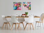 Sylvie Beaded She Was Thoughtful and Kind Framed Canvas by Rachel Christopoulos