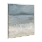 Sylvie The Blues Framed Canvas by Mary Sparrow