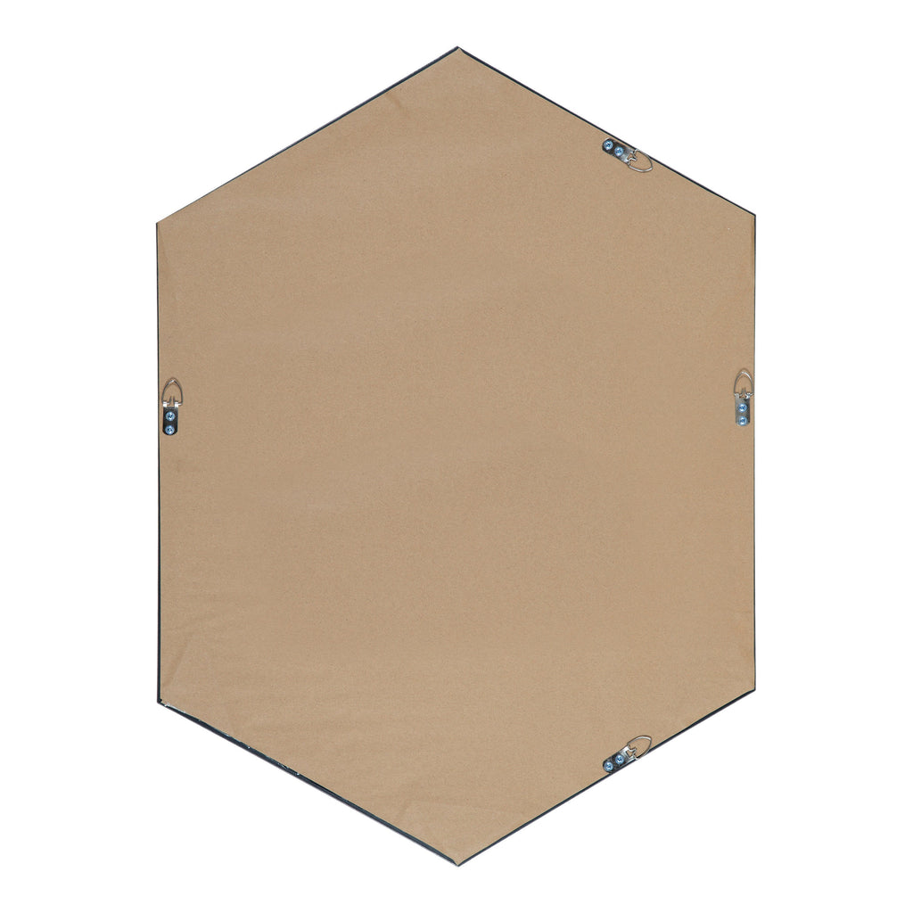 Rhodes Framed Hexagon Wall Mirror