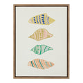 Sylvie Ocean Treasures Framed Canvas by Alicia Schultz