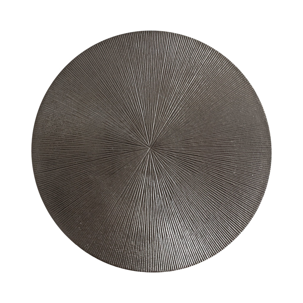 Engles Adjustable Embossed Metal Table and Plant Stand