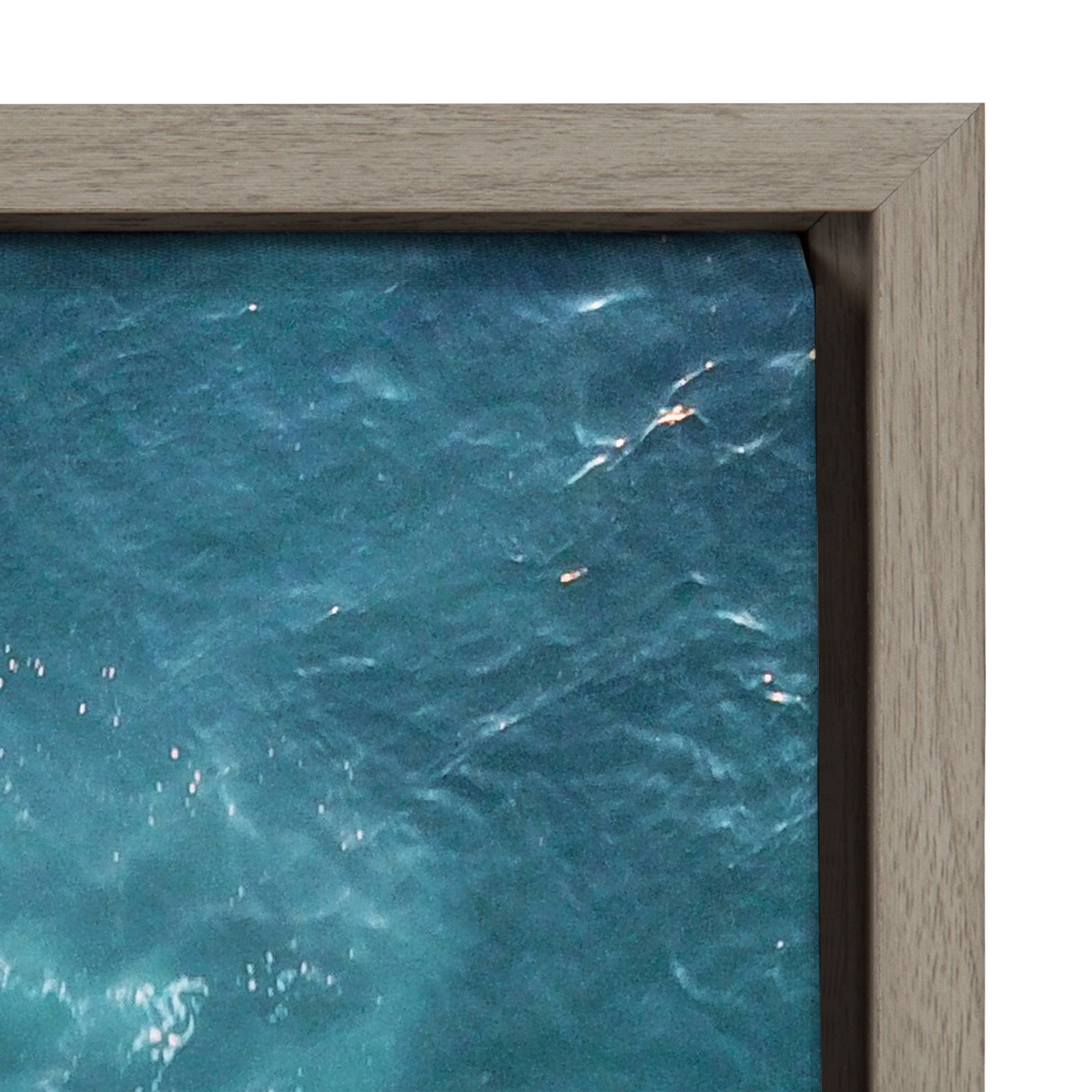 Sylvie La Jolla 7 Framed Canvas by Rachel Bolgov