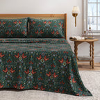 Turkish Cotton Flannel Sheet Set - Elevated Holiday Collection