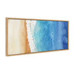 Sylvie Ocean Wake Framed Canvas by Julie Maida