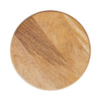 Engles Adjustable Wood Table and Plant Stand