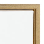 Sylvie Minimalist Woman 2 Framed Canvas by Teju Reval of SnazzyHues