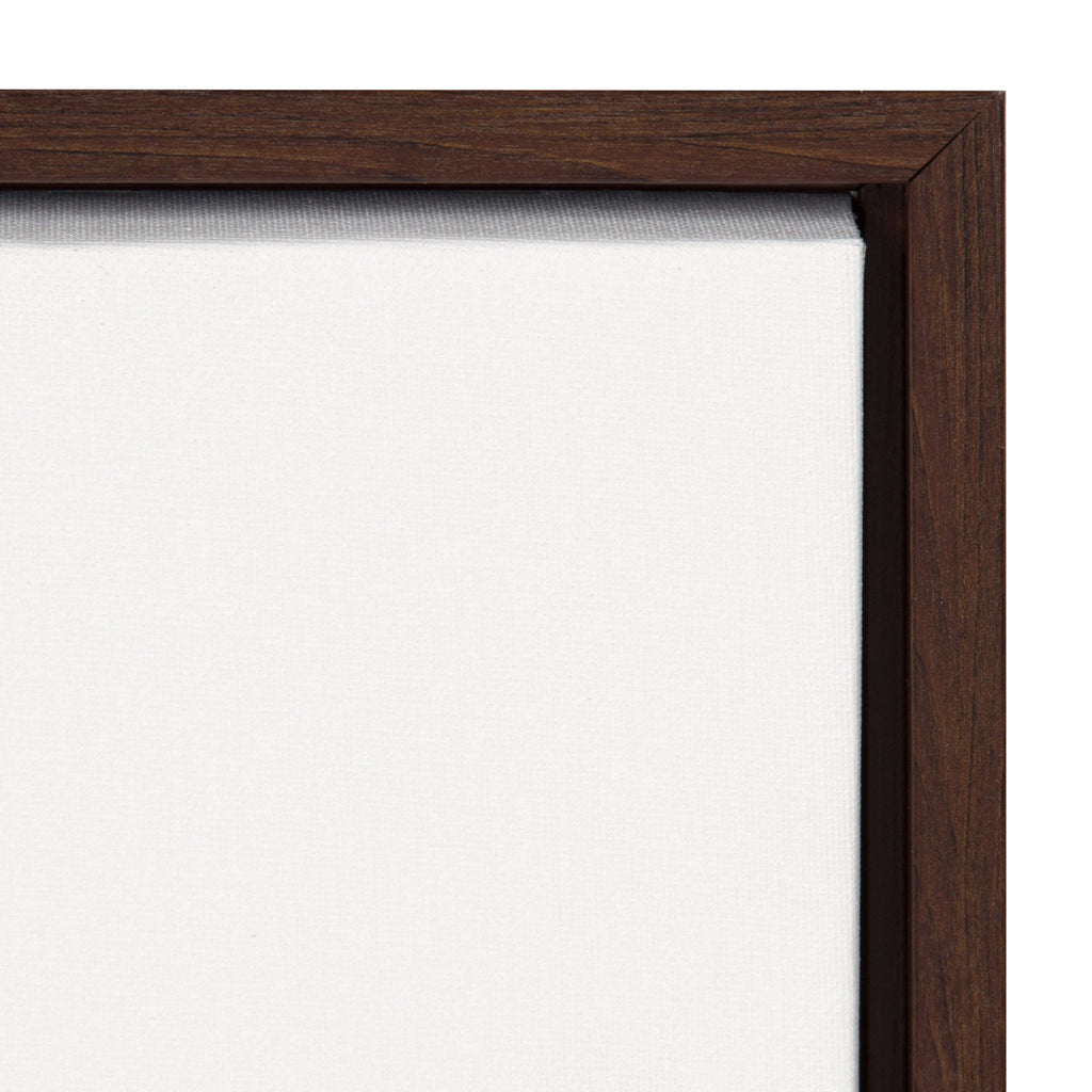 Sylvie Botanical Sketch Print No 1 Framed Canvas by The Creative Bunch Studio