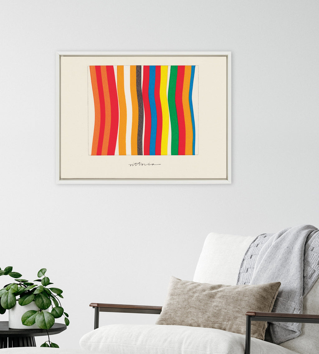 Sylvie Im Parallel to Myself Framed Canvas by Amber Vittoria