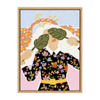 Sylvie I Can't See You Framed Canvas by Alja Horvat
