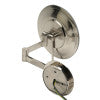 Alfi Brandbm9Wled-Bnrushed Nickel Wall Mount Round 9'' 5X Magnifying Cosmetic Mirror With Light