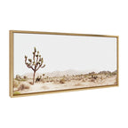 Sylvie Lone Joshua Tree Framed Canvas by Amy Peterson Art Studio