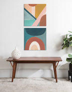 Teotitlan Valley Study Canvas Art Set by Kate Aurelia Holloway