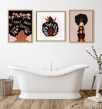 Sylvie Sisters Framed Canvas by Oris Eddu