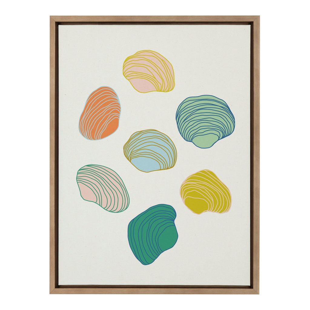 Sylvie Found Framed Canvas by Alicia Schultz