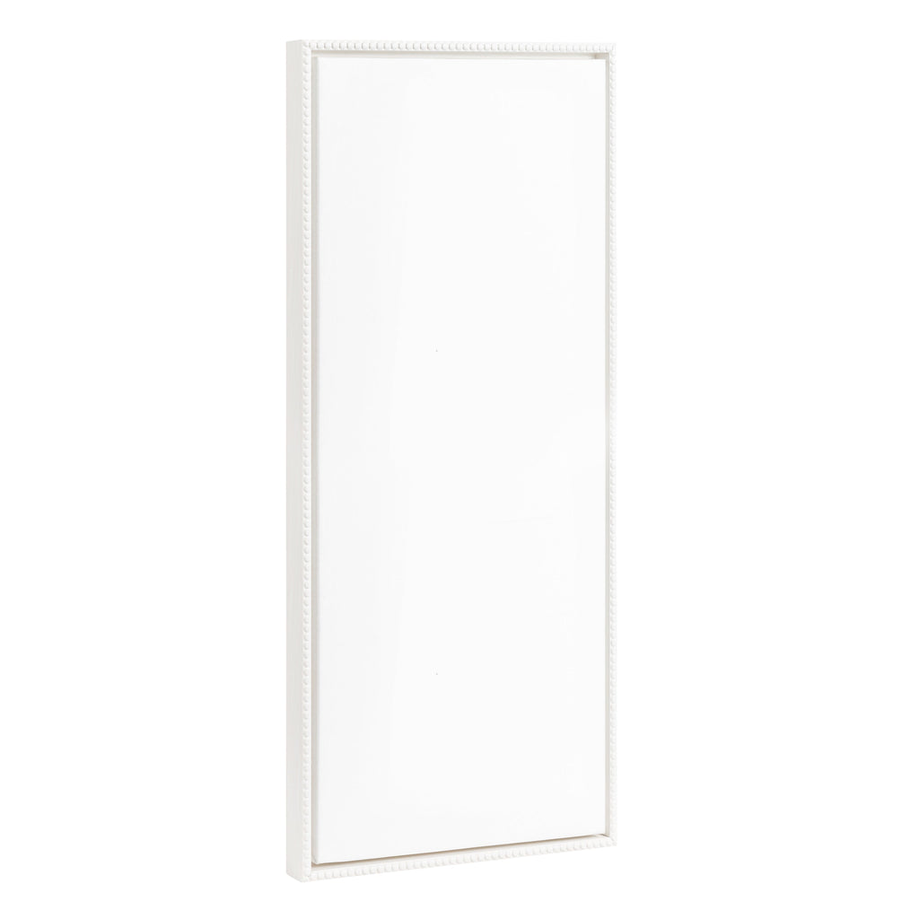 Sylvie Blank Framed Canvas 18x40