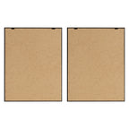 Sylvie Alpaca Front and Alpaca Back Framed Canvas Art Set by Amy Peterson Art Studio