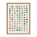 Sylvie Meditation 3 Framed Canvas by Kelly Knaga
