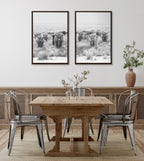 Sylvie Herd of Highland Cows Framed Canvas by The Creative Bunch Studio