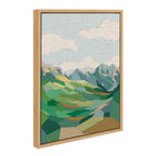 Sylvie Mythen Framed Canvas by Nikita Jariwala