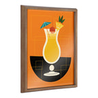 Blake Pina Colada Framed Printed Art by Amber Leaders Designs