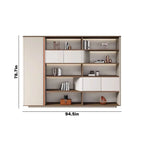 Hadwyn · Office Shelves w/ Lighting & Storage