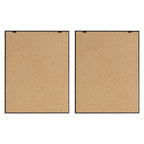 Sylvie Baby Giraffe and Elephant Framed Canvas Art Set by Simon Te of Tai Prints