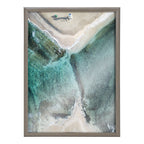 Blake Poipu Beach Framed Printed Art by Rachel Bolgov